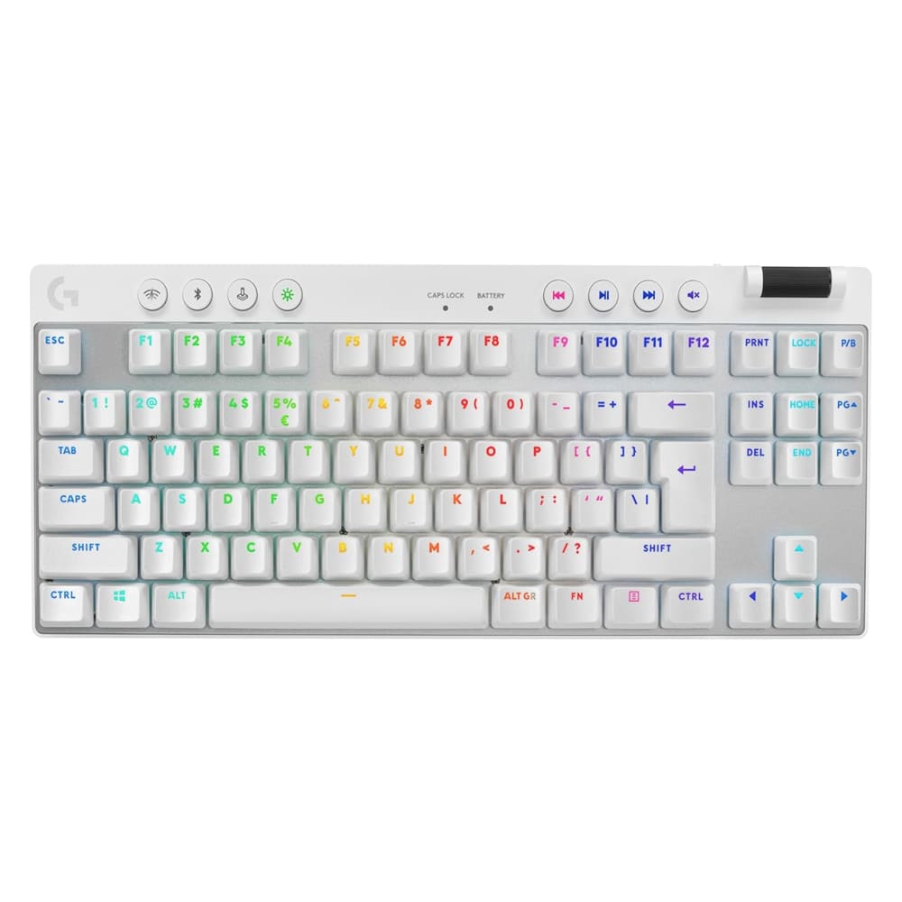 TECLADO LOGITECH PRO-X TKL LIGHTSPEED BLANCO (920-012143) (NT8)4