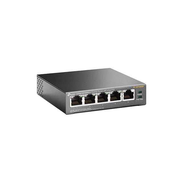 SWITCH TPLINK 5 PUERTOS 10/100 MBPS POE (TL-SF1005P)4