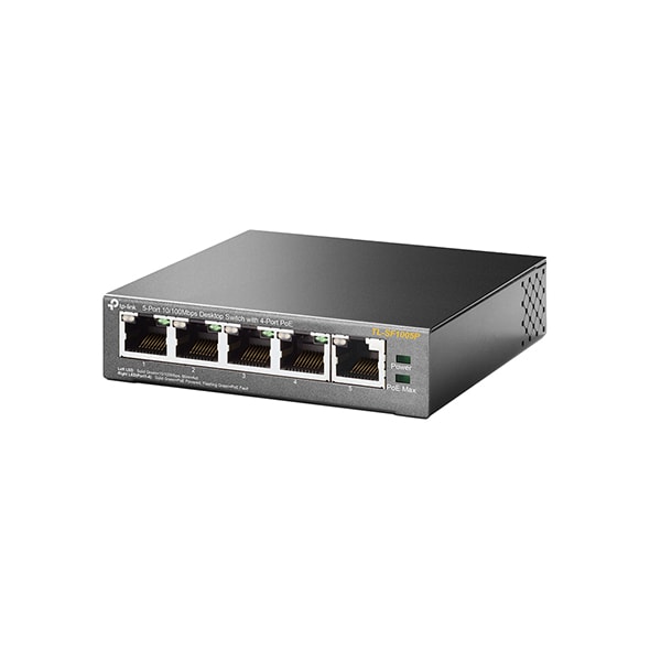 SWITCH TPLINK 5 PUERTOS 10/100 MBPS POE (TL-SF1005P)3