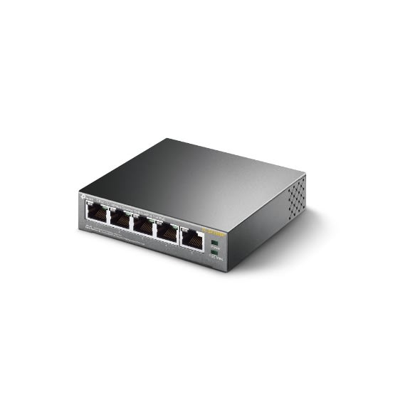 SWITCH TPLINK 5 PUERTOS 10/100 MBPS POE (TL-SF1005P) 1