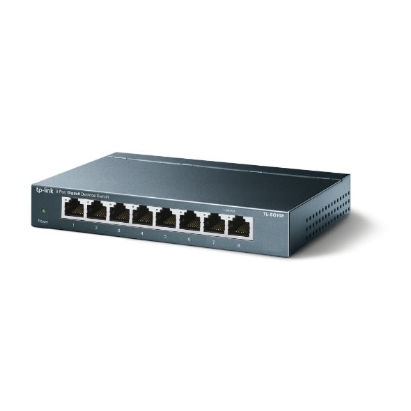 SWITCH TP-LINK TL-SG108, 8 PUERTOS RJ-45 GBE 10/100/1000 MBPS (1730502258)2