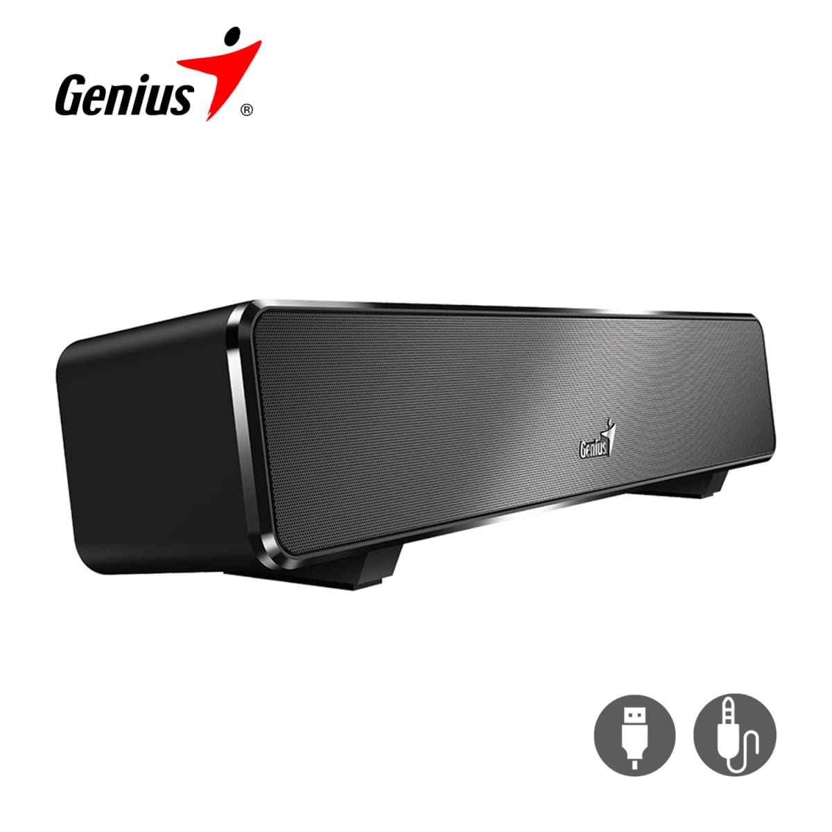 PARLANTE GENIUS SOUND BAR 100 MINI 6W USB BLACK (PN 31730024400)5