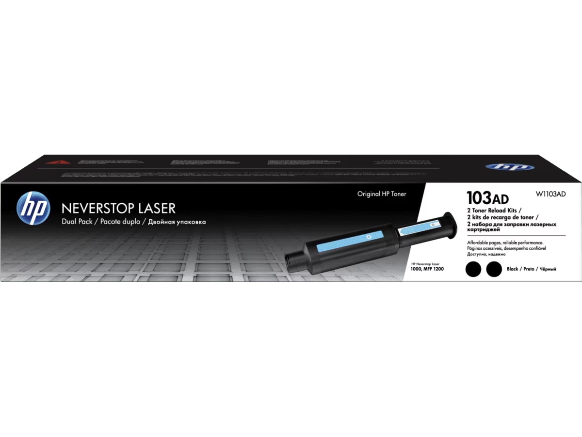 TONER HP 103AD DUAL PACK W1103AD NEGRO (W1103AD) (NT18)1