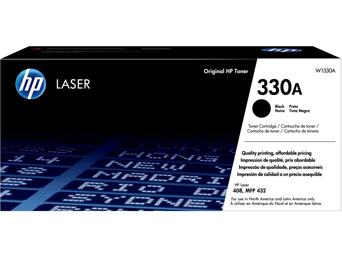 TONER HP (330A) LASER JET 408DN BLACK 5,000 PGS (W1330A) (NT18) 0