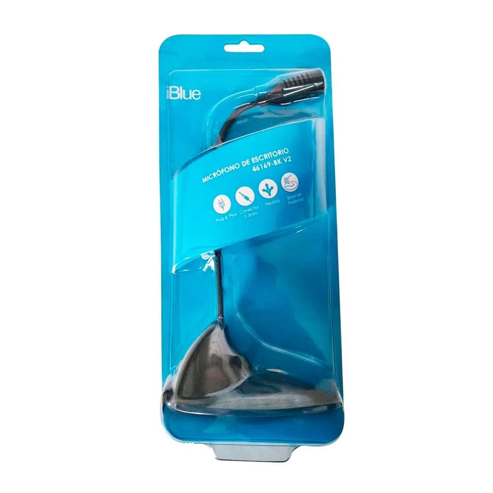 MICROFONO IBLUE DESKTOP V2 MULTIMEDIA BLACK (46169-BK)3