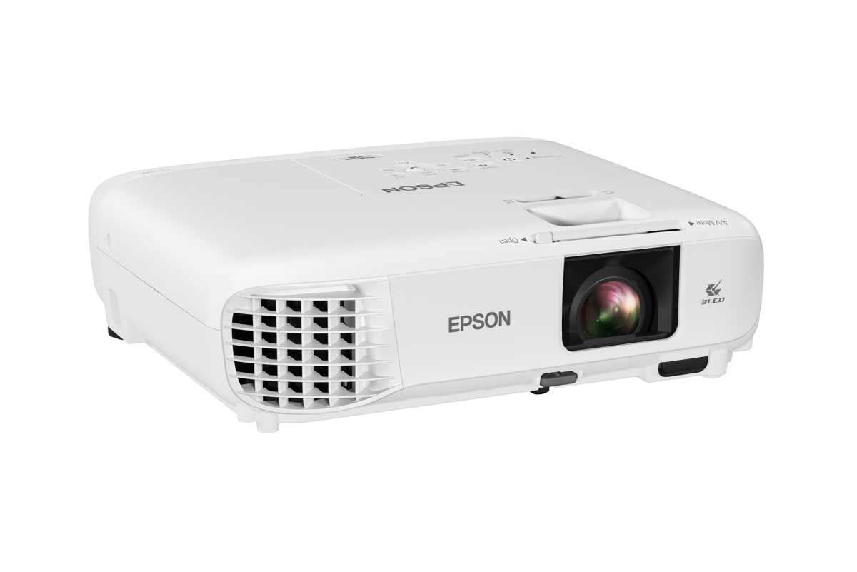 PROYECTOR EPSON POWERLITE 119W 3LCD WXGA, HDMI X2, VGA X2, LAN (RJ 45), USB (V11H985020) (NT4)2
