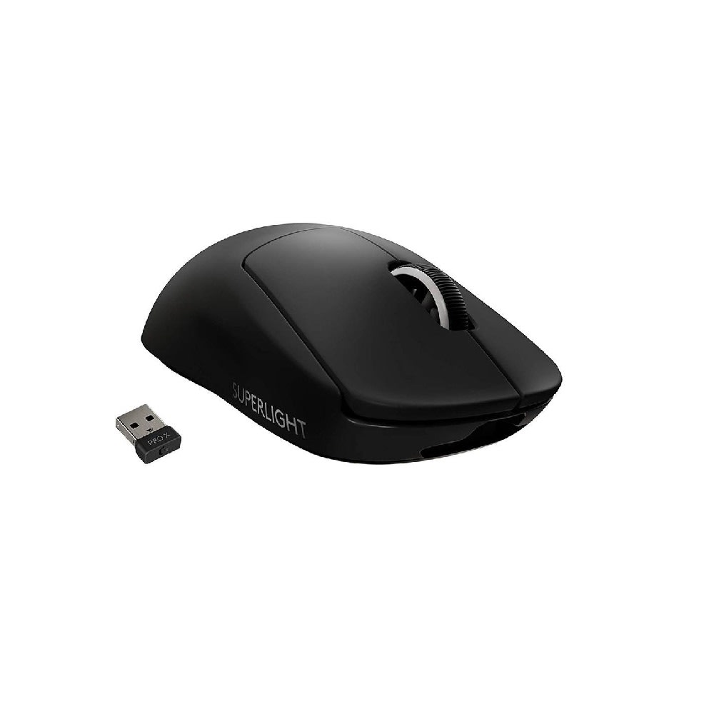 MOUSE LOGITECH G PRO X SUPERLIGHT WIRELESS LIGHTSPEED HERO 25K BLACK (910-005879) (NT8)2