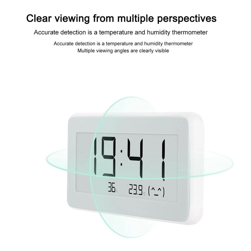 RELOJ XIAOMI CON MONITOR DE TEMPERATURA Y HUMEDAD (LYWSD02MMC)4