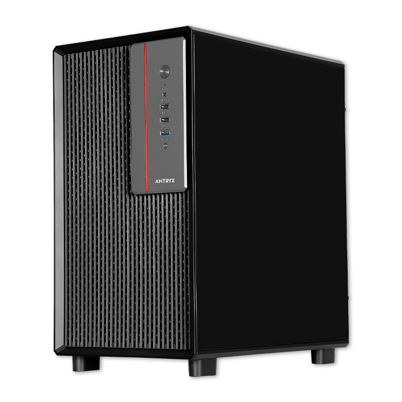 CASE C/FUENTE B500W ANTRYX XTREME MICRO XM-410, VIDRIO TEMPLADO (AC-XM410-500CP) (NT21)2