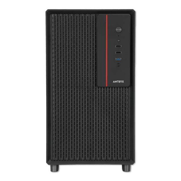 CASE C/FUENTE B500W ANTRYX XTREME MICRO XM-410, VIDRIO TEMPLADO (AC-XM410-500CP) (NT21)3