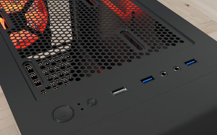 CASE XTECH PHOBOS MID TOWER GAMER (XT-GMR4) | NTPeru