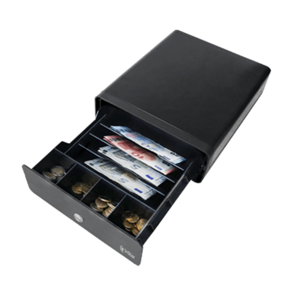GAVETA MINI 3NSTAR DE DINERO CD205 240MM X 29MM, 3 BILLETES- 4 MONEDAS (CD205) (NT7)4