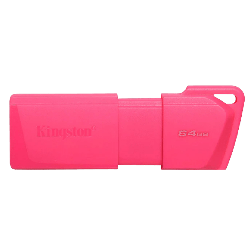 MEMORIA USB KINGSTON 64GB, 3.2 GEN 1, USB-A, ROSADO NEON (KC-U2L64-7LN)2