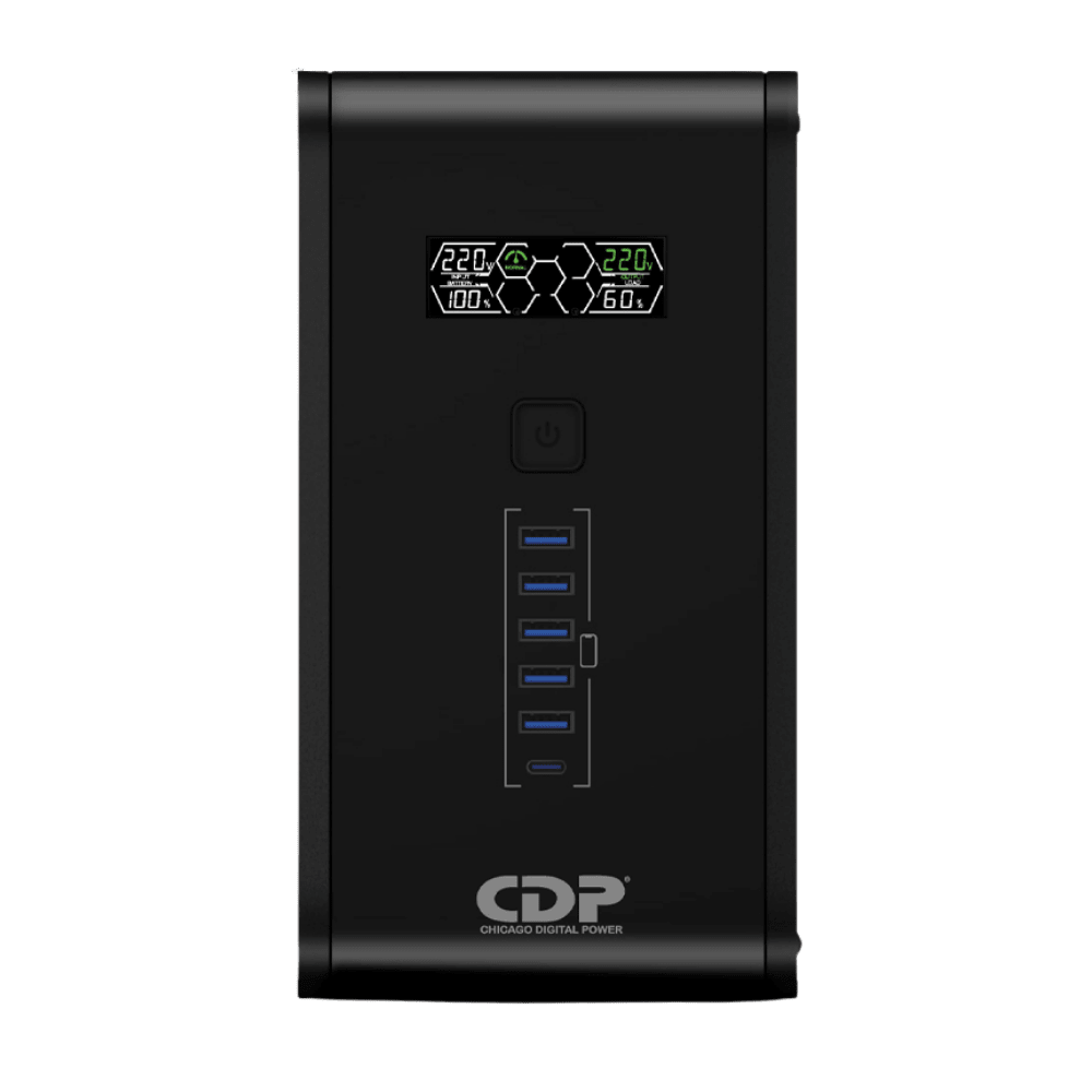 UPS CDP R-SMART 751I 750VA/375W AUTONOMIA 20MIN (R-SMART751I) (NT8) 0