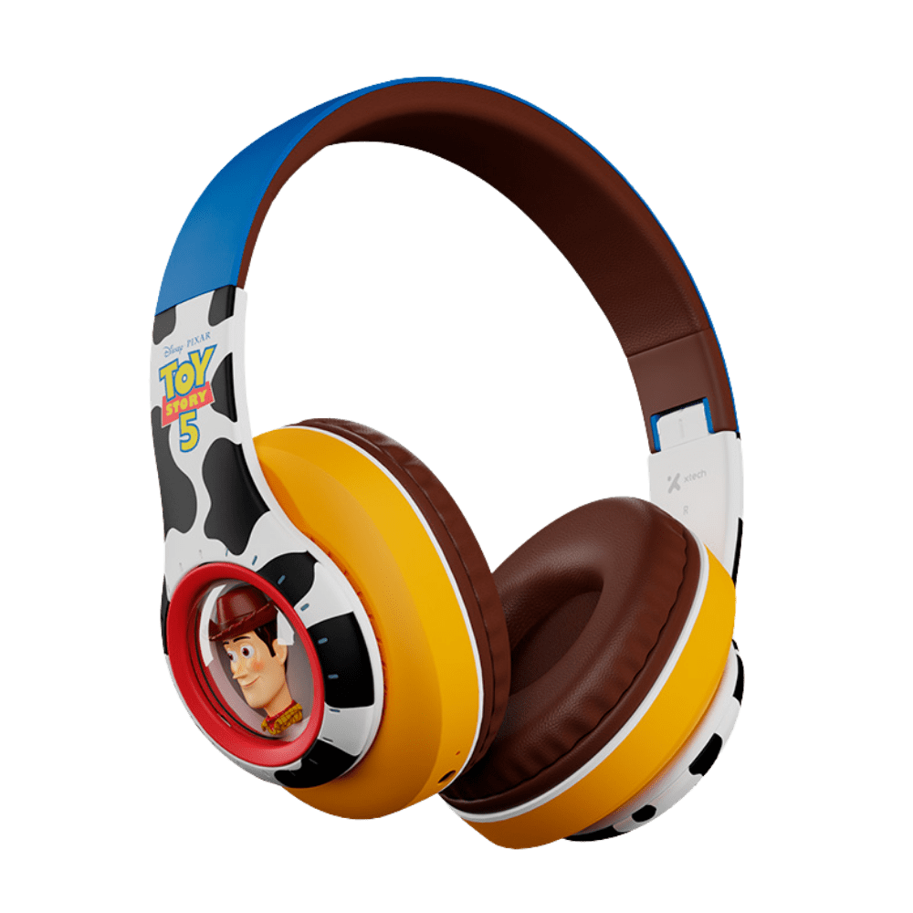 AURICULAR XTECH ESTEREO INALAMBRICO CON MICROFONO INCORPORADO, VERSION TOY STORY 5 (XTH-D382TS)3