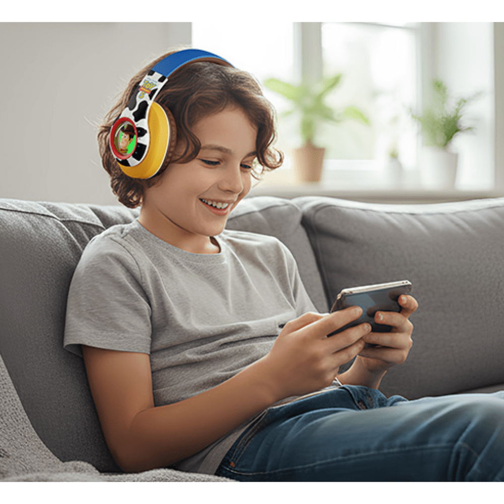 AURICULAR XTECH ESTEREO INALAMBRICO CON MICROFONO INCORPORADO, VERSION TOY STORY 5 (XTH-D382TS)5