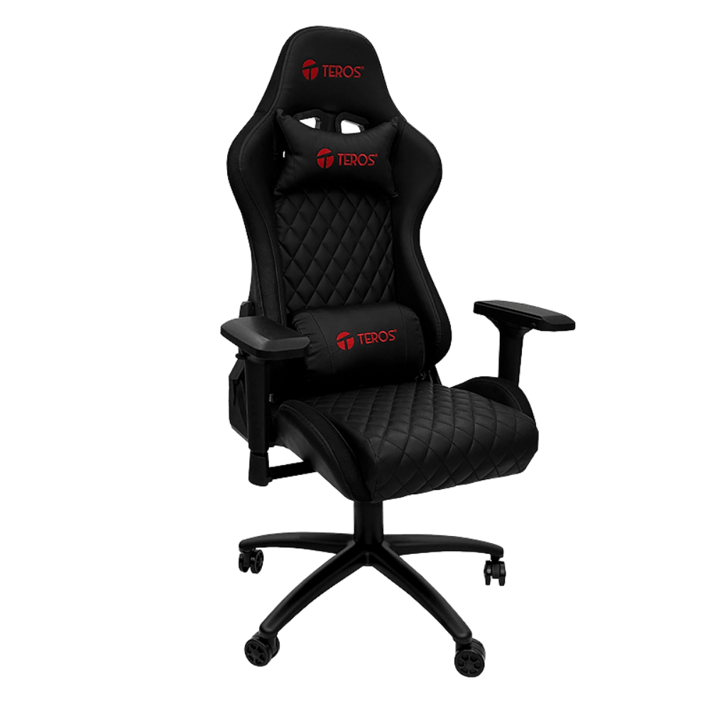 SILLA GAMER TEROS TE-8121N, NEGRO (TE-8121NV2) (NT4)2