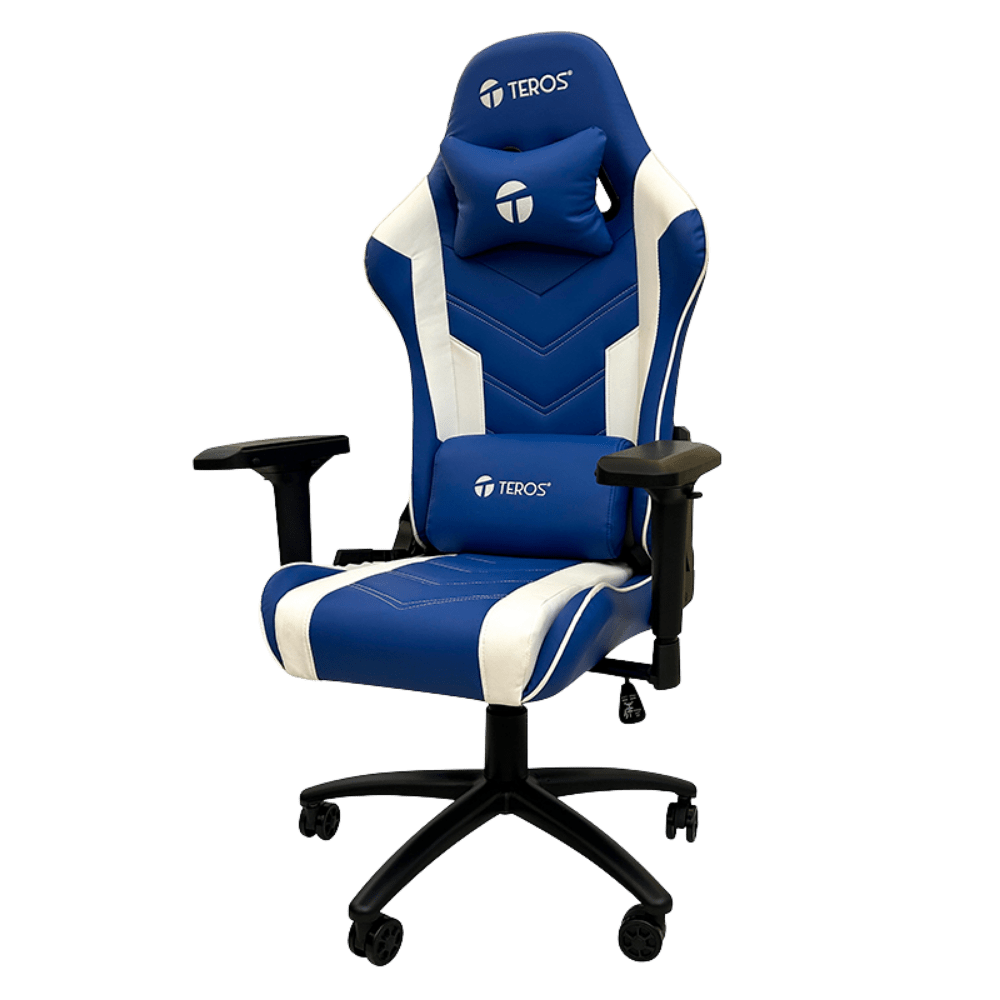 SILLA GAMER TEROS E-8126B, AZUL Y BLANCO (TE8126B) (NT4)2