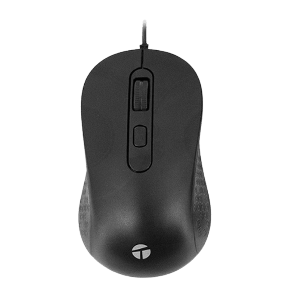 MOUSE TEROS TE-1229S, USB, 4 BOTONES, NEGRO (TE-1229S) 0