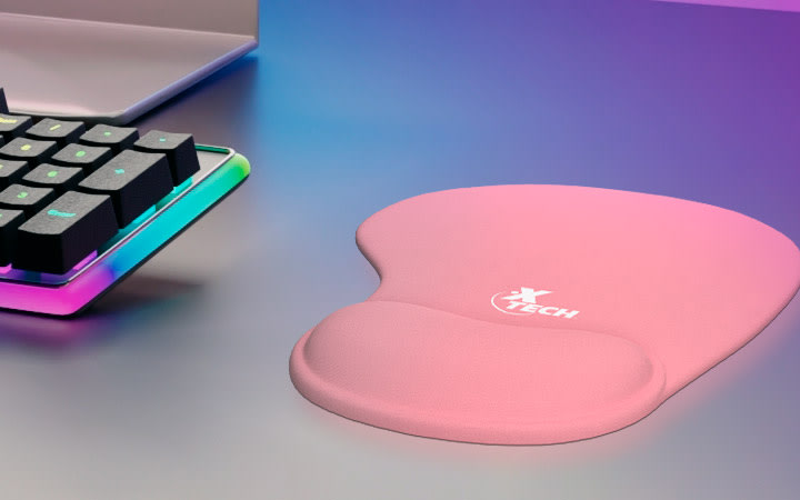 MOUSEPAD XTECH DE GEL SKADI ROSADO (XTA-530)4