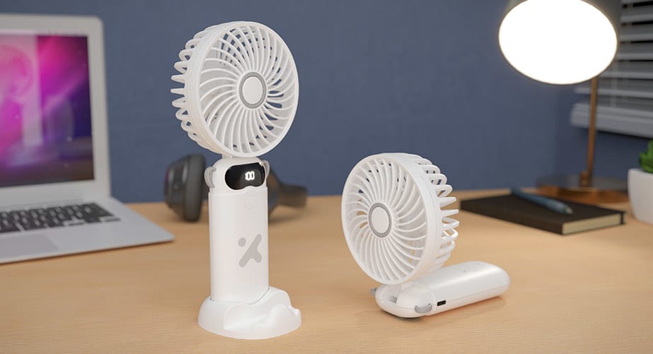 VENTILADOR XTECH XTA-900 MINI REGARGABLE (XTA-900) (NT3)4