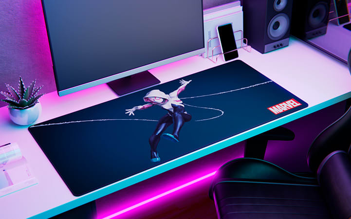 MOUSEPAD XTECH EDICIÓN GHOST SPIDER (XTA-M15SG-XXL) (NT3)3
