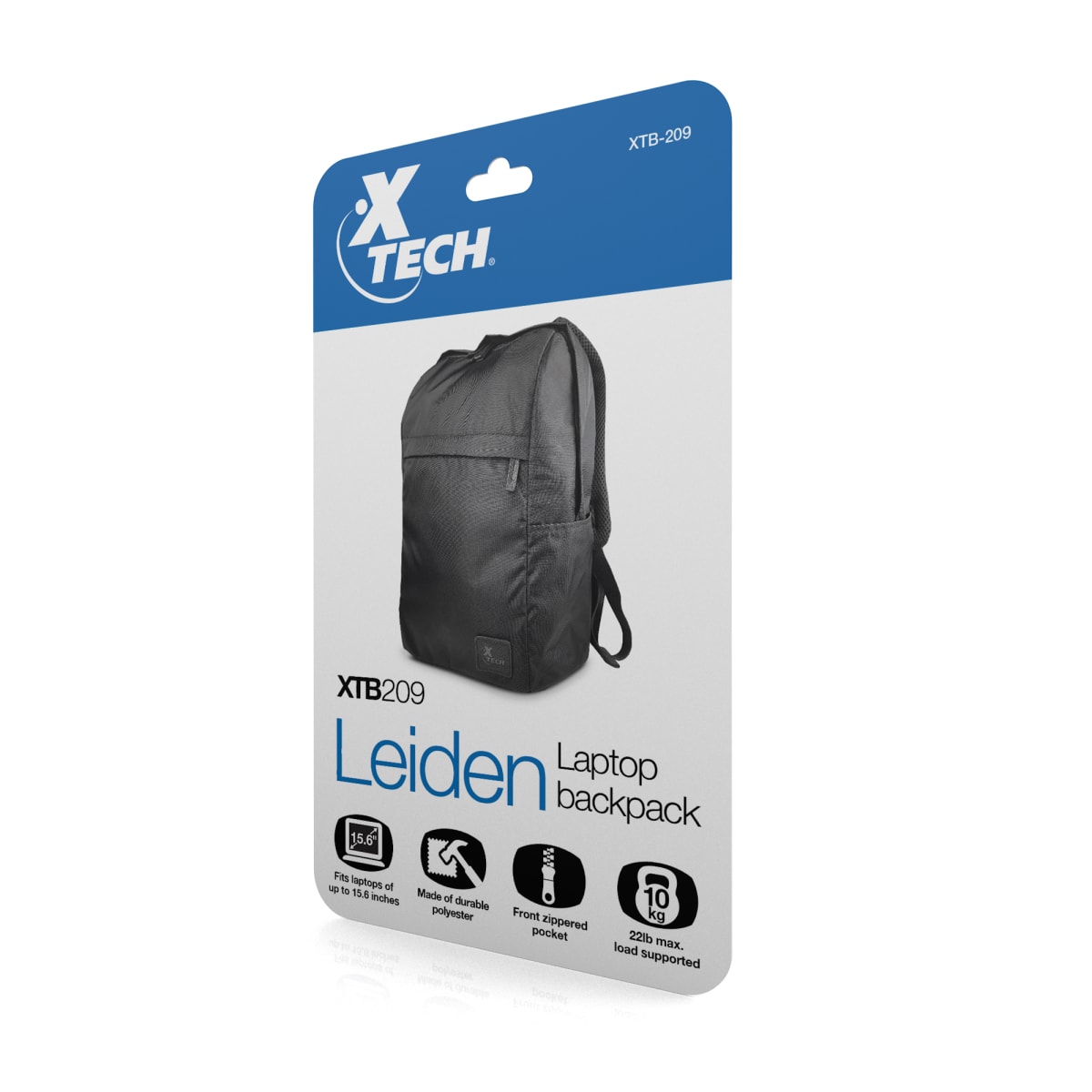 MOCHILA XTECH LEIDEN NEGRO 15.6'' (XTB-209)3