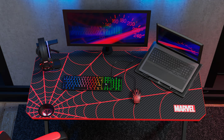 ESCRITORIO XTECH EDICIÓN SPIDERMAN MILES MORALES (XTF-MD200SM)2