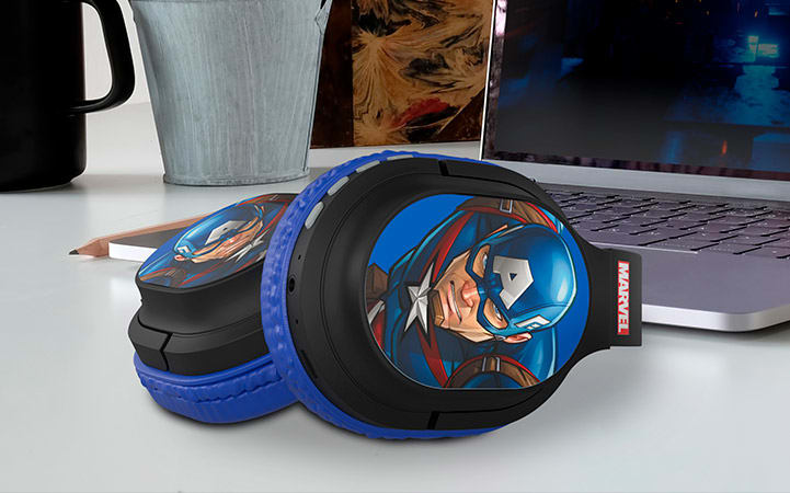 AURICULAR INALAMBRICO XTECH EDICION CAPITAN AMERICA (XTH-M660CA)4