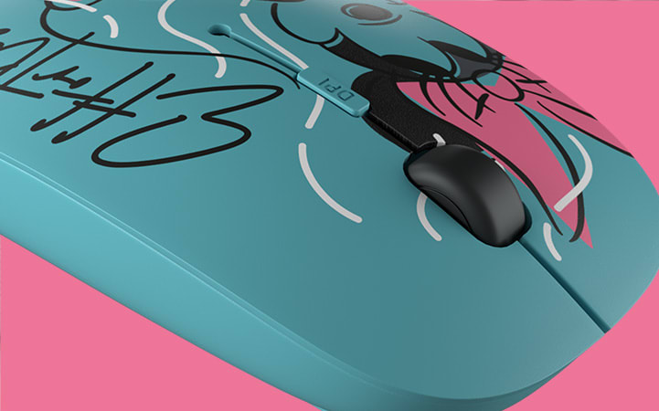 MOUSE INALAMBRICO XTECH EDICIÓN MINNIE MOUSE (XTM-D340MM)2