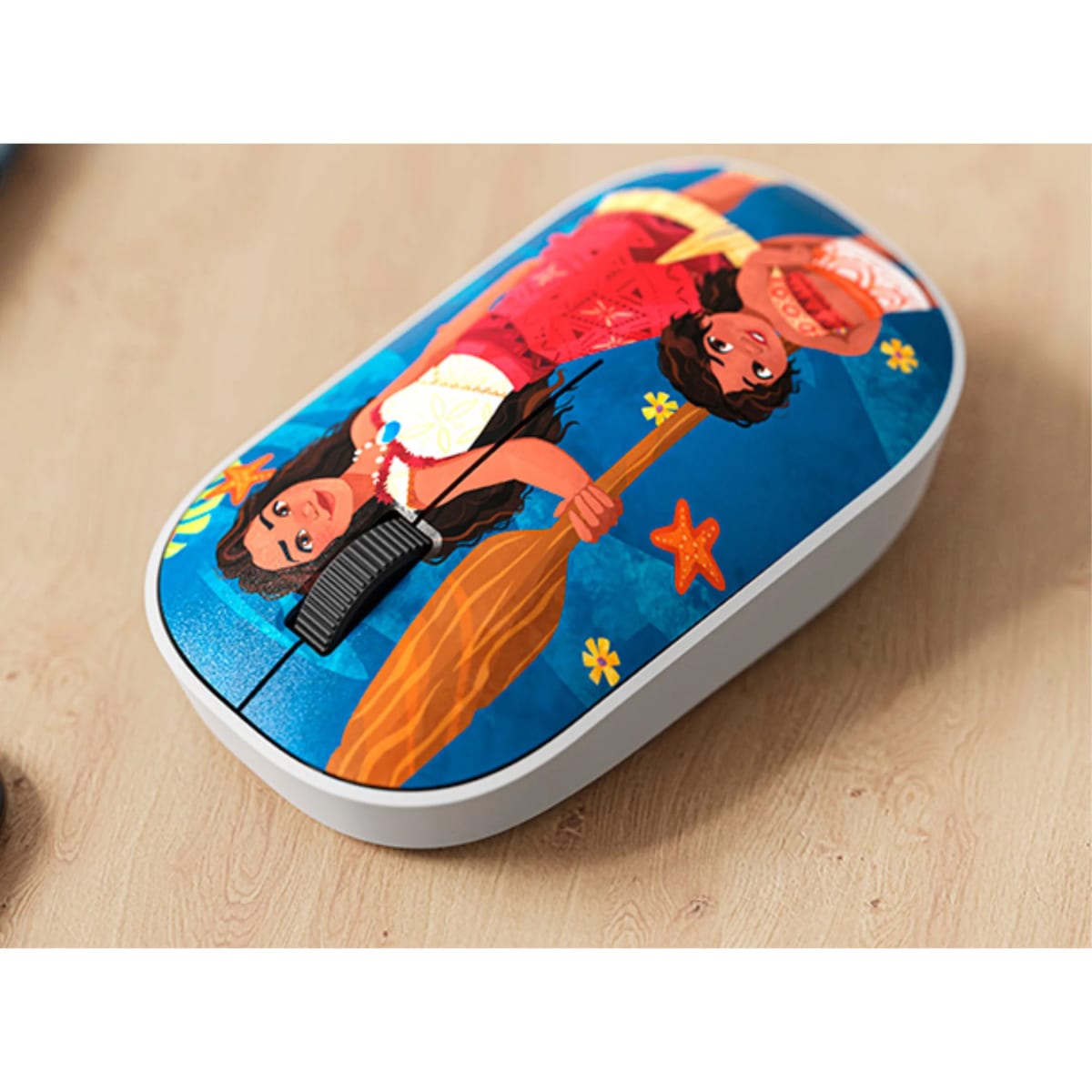 KIT MOUSE INALAMBRICO Y MOUSEPAD XTECH EDICION MOANA ( XTM-DKT3MO) NT34