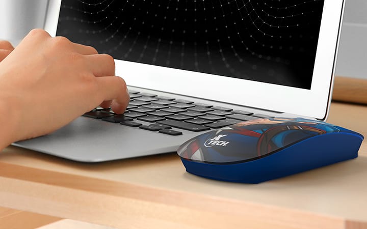 MOUSE INALAMBRICO XTECH EDICION CAPITAN AMÉRICA (XTM-M340CA)5