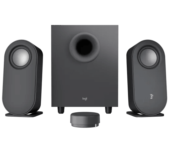 PARLANTE LOGITECH Z407 2.1, 80W, BLUETOOTH CON SUBWOOFER /CONTROL INALAMBRICO NEGRO (980-001348) (NT8) 0