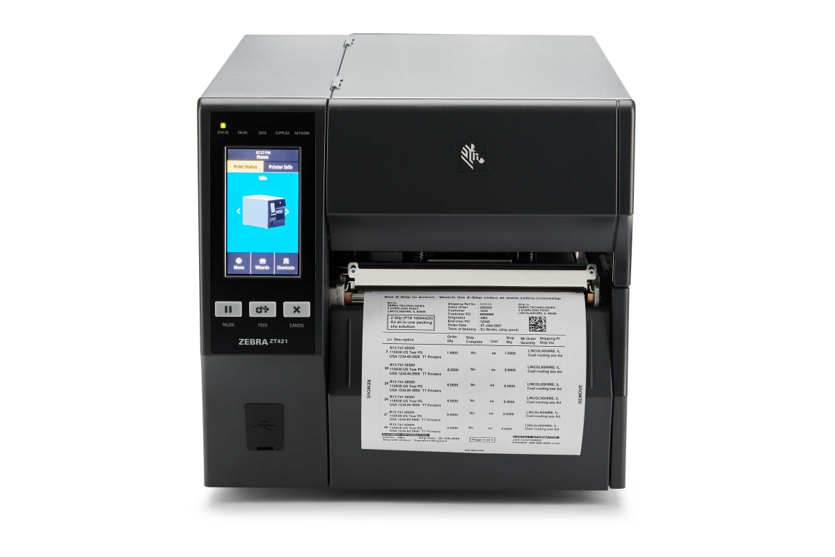 IMPRESORA DE TRANSFERENCIA TERMICA ZEBRA ZT421 (ZT42162-T01C000Z) (NT7)3
