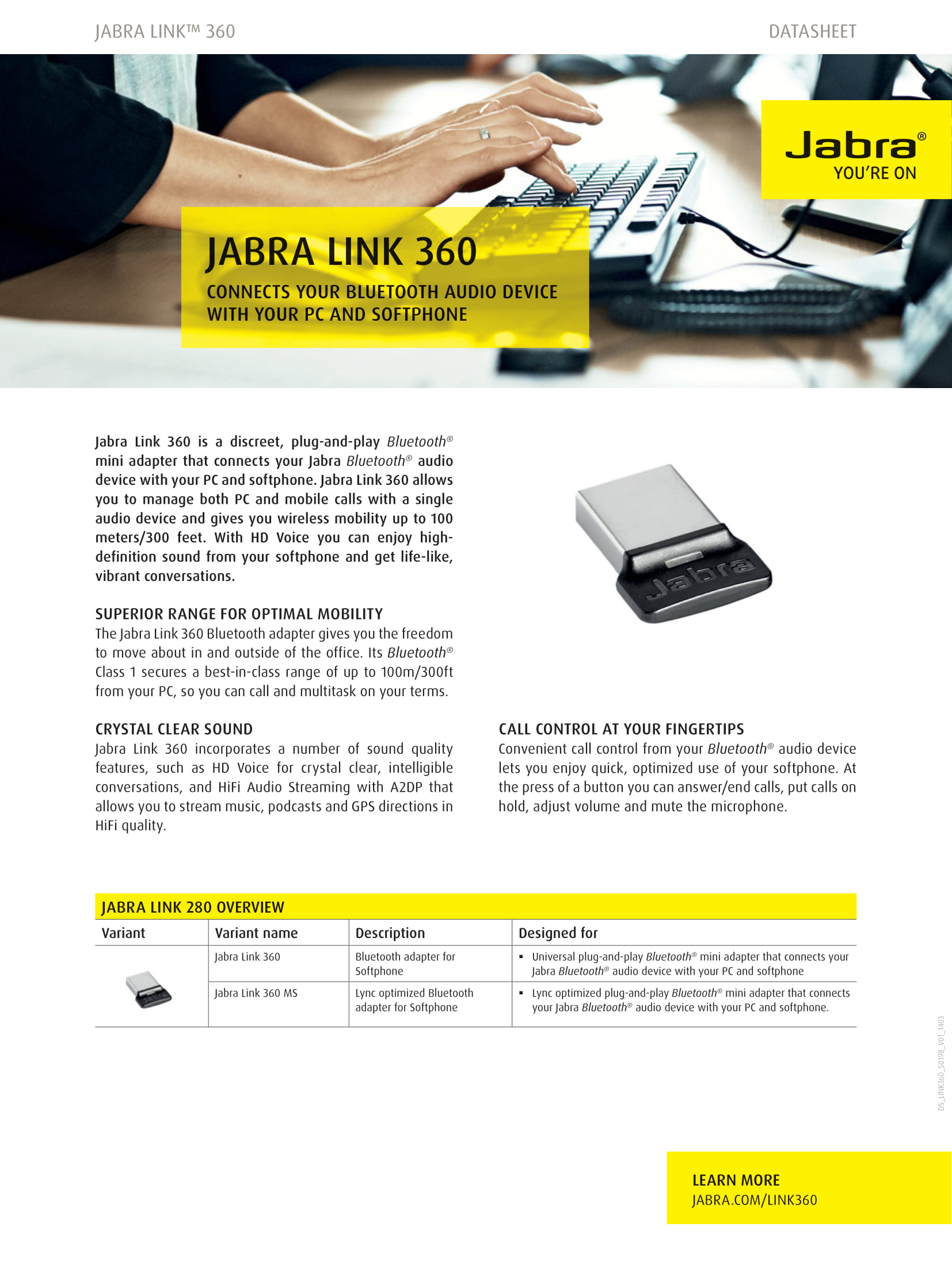 Jabra Link Manual Jabra Evolve2 Jabra Link 370 Headset Manual