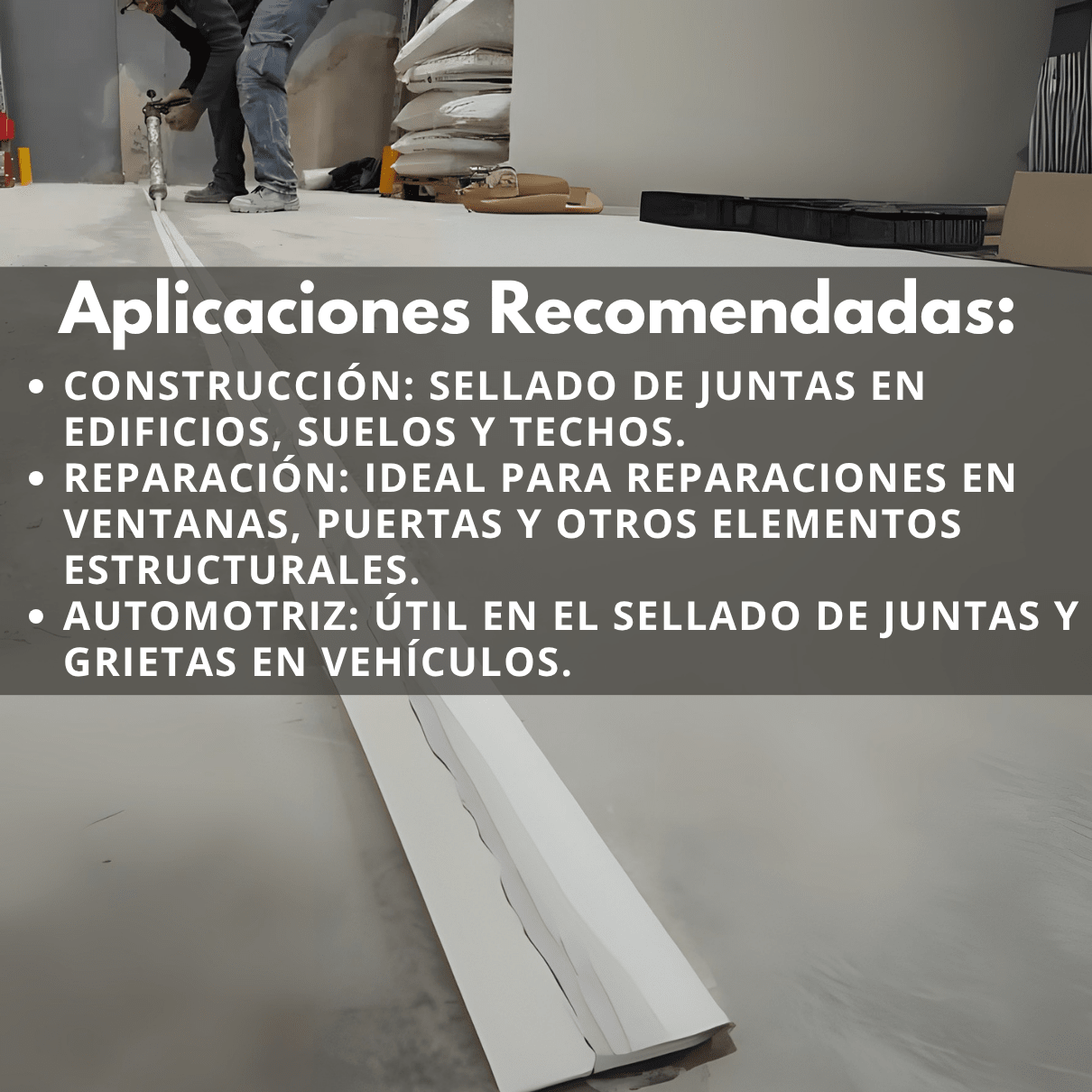 Sellador Poliuretánico 600 Ml Salchicha Gris