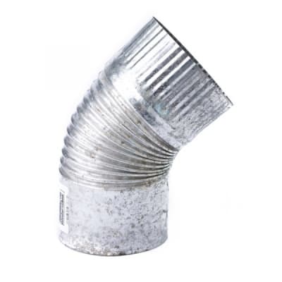 CODO GALV. CORRUGADO 135°1