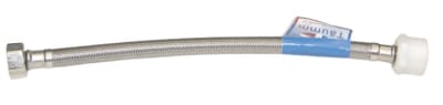 FLEXIBLE AGUA LLAVE ANGULAR 1/2