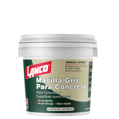 MASILLA ELASTOMERICA REPARA CONCRETO. LANCO1