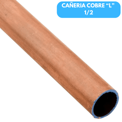 CAÑERIA COBRE (L) GAS - MT