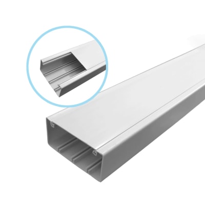 CANALETA PVC LEXO 100X50X2MT
