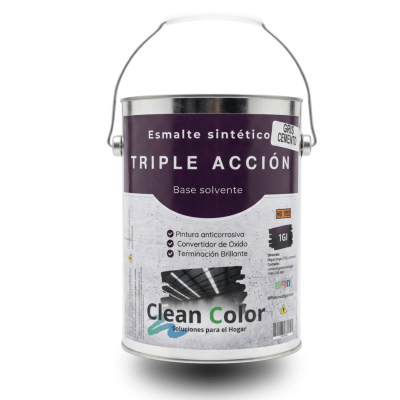 ESMALTE SINTETICO TRIPLE ACCION 1GALON CLEAN COLOR