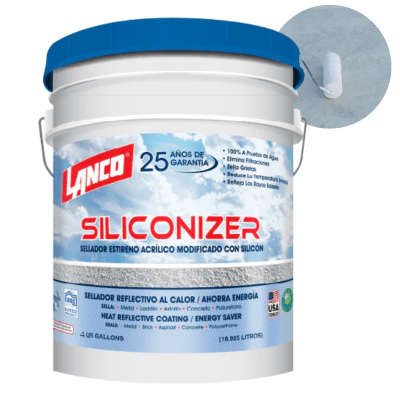 SELLADOR IMPERMEABILIZANTE TECHOS SILICONIZER LANCO TINETA