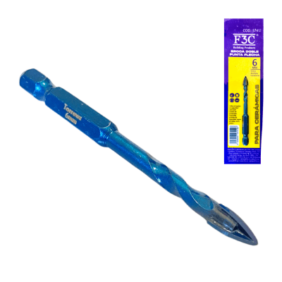 BROCA PUNTA FLECHA 4 FILOS F3C