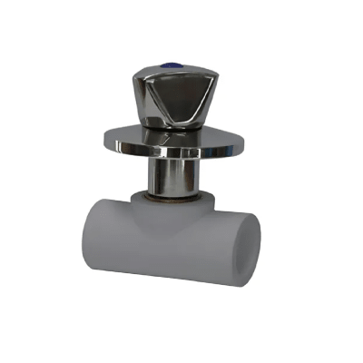 LLAVE DE PASO PPR CAMPANA CROMADA HOFFENS