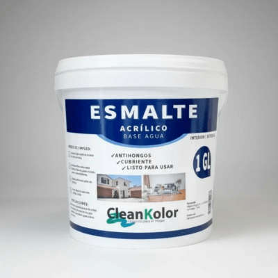 ESMALTE AL AGUA BLANCO CLEAN COLOR