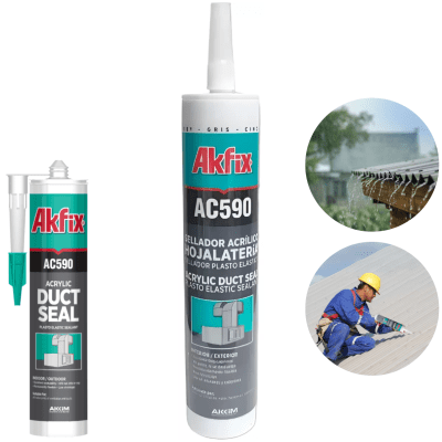 TAPAGOTERAS Y SELLO DE HOJALATERIA AC590. AKFIX1