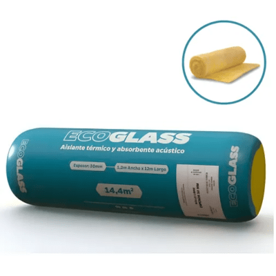LANA DE VIDRIO 50MM ROLLO ECO. VOLCAN1