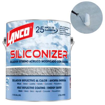 SELLADOR IMPERMEABILIZANTE TECHOS SILICONIZER LANCO GALON