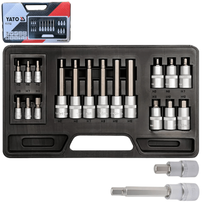 SET DADOS ALLEN 18PCS YATO1